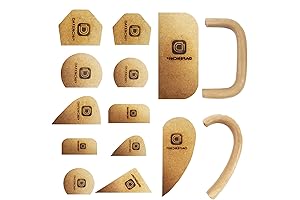 DAFENCHI Pottery Mug Handle Mold for Small Cups (12-Pack)