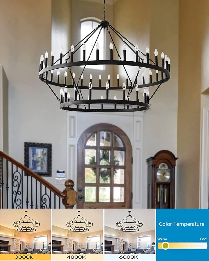 【新品】TRADITIONAL WEATHERWEAR Zevni 20.5 in. 6-Light Black Kitchen Island Pendant Light