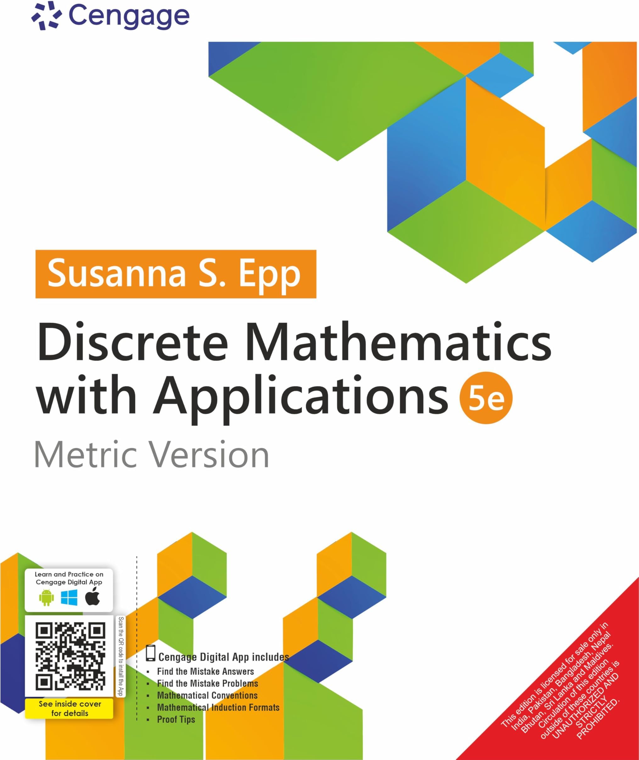 DISCRETE MATHEMATICS WITH APPLICATION Paperback – 1 Jan. 2021