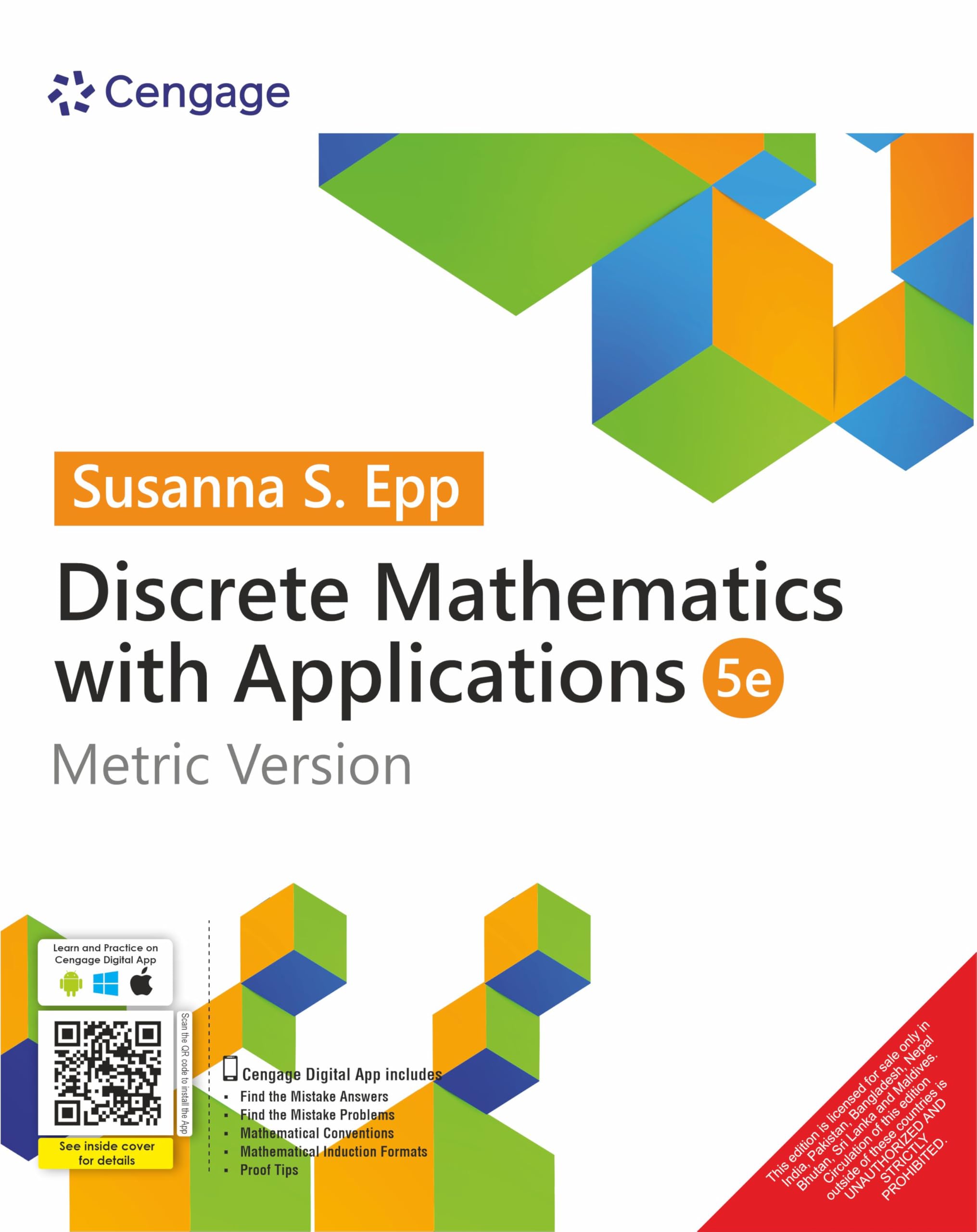 DISCRETE MATHEMATICS WITH APPLICATION Paperback – 1 Jan. 2021