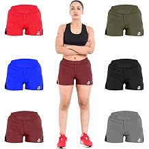 2BOLD Womens MMA, BJJ, Grappling, Jiu Jitsu, Boxing Trunk, Muay Thai, Yoga, Gym Training Shorts