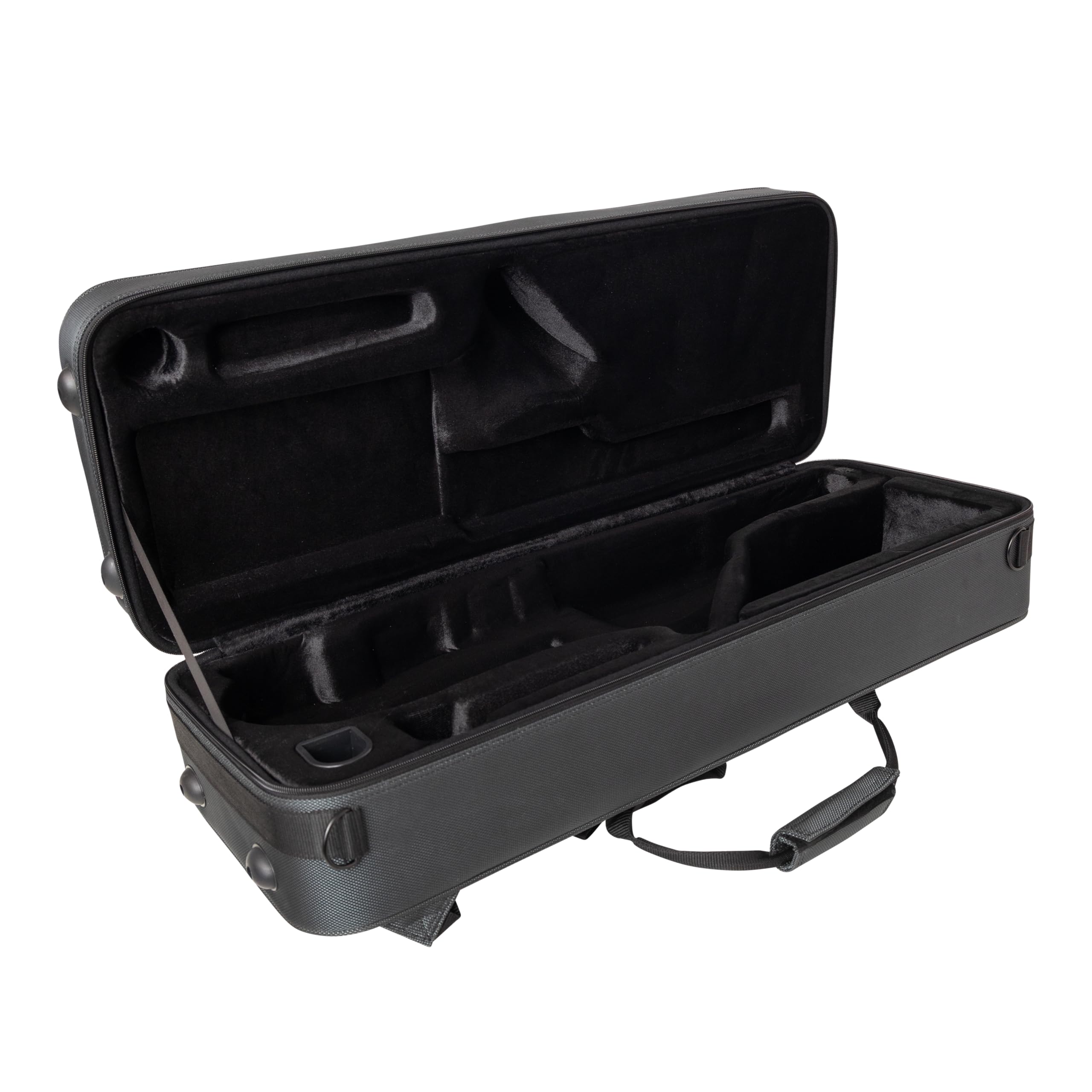 Gator Cases Adagio Series - Custodia rettangolare leggera in polistirene espanso EPS per sassofono contralto in Mib (GL-ALTOSAX-R23)