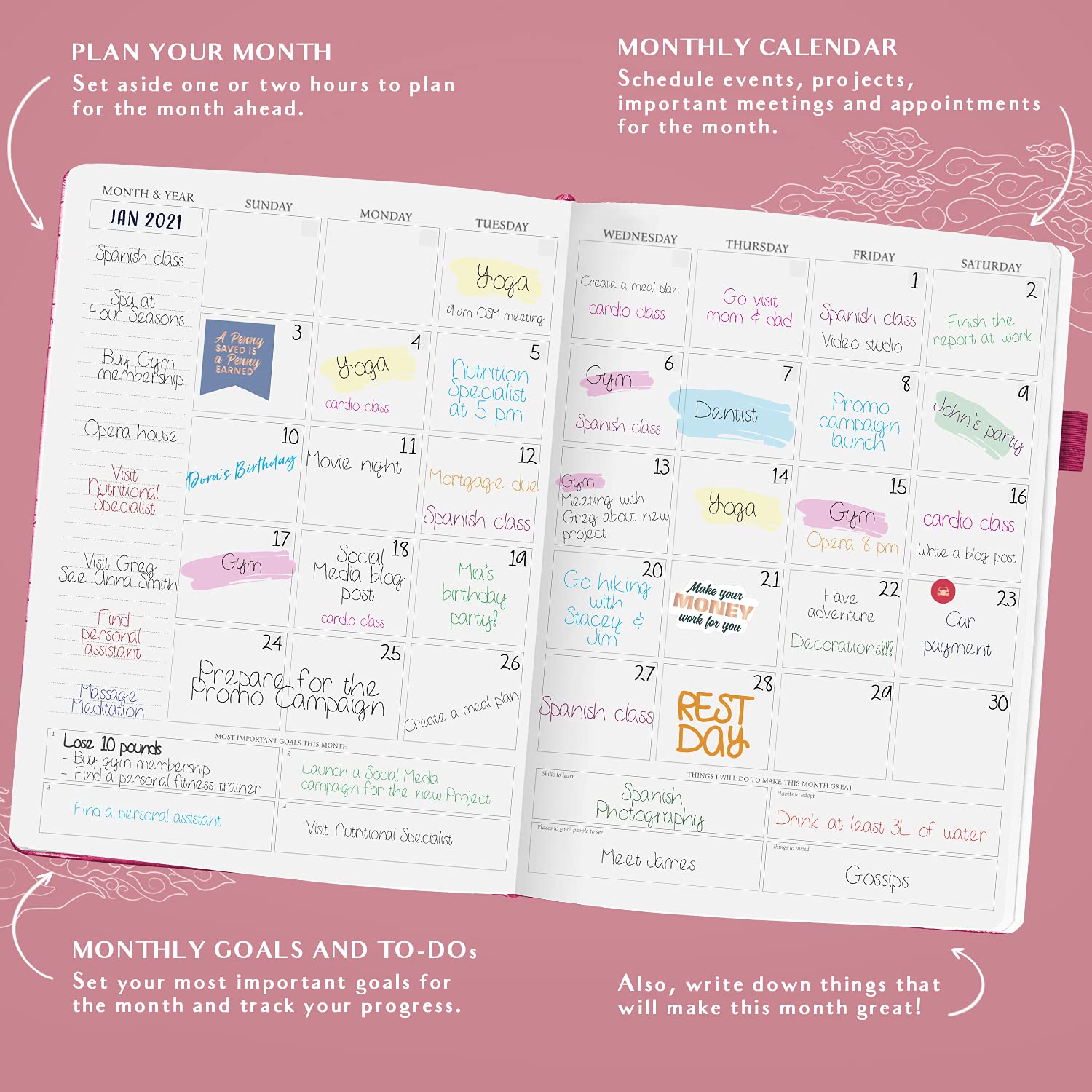 Agenda familieplanner - Adresboeken kopen? | Korting tot 52
