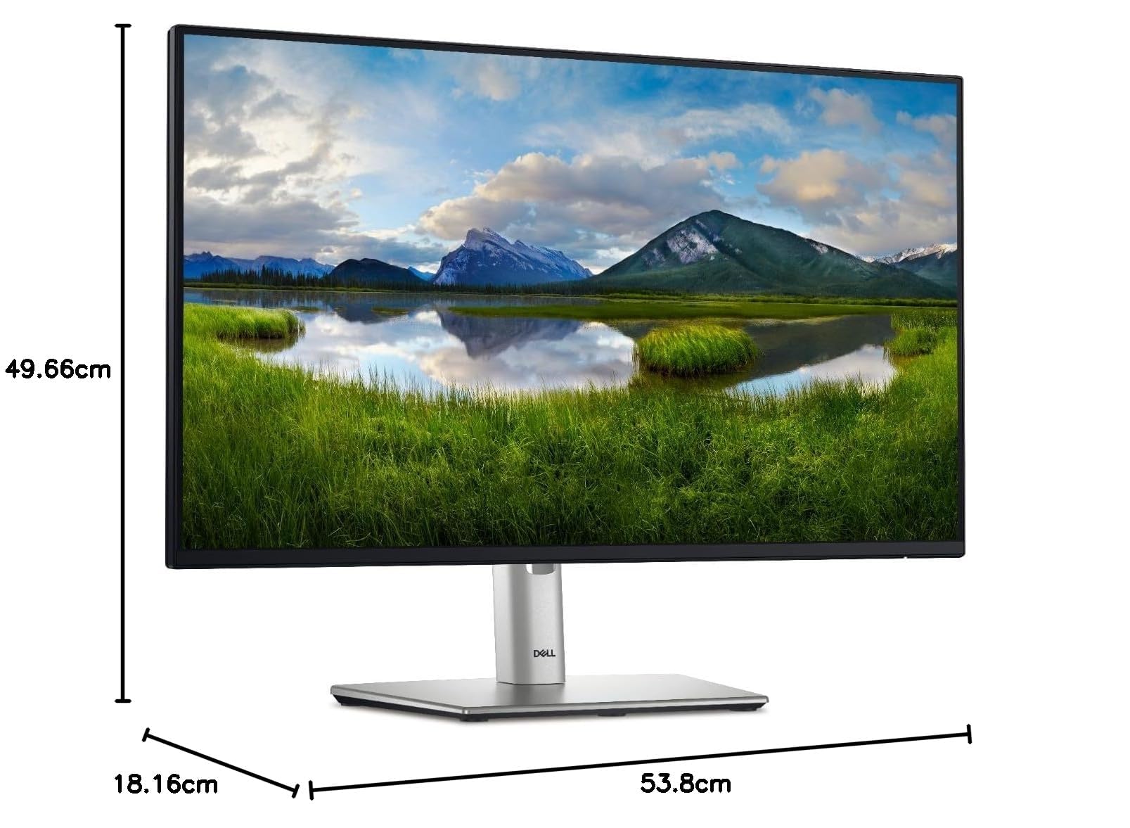 Dell P2425H 24" Full HD 100Hz Monitor IPS 99% sRGB USB-C DisplayPort HDMI Nero