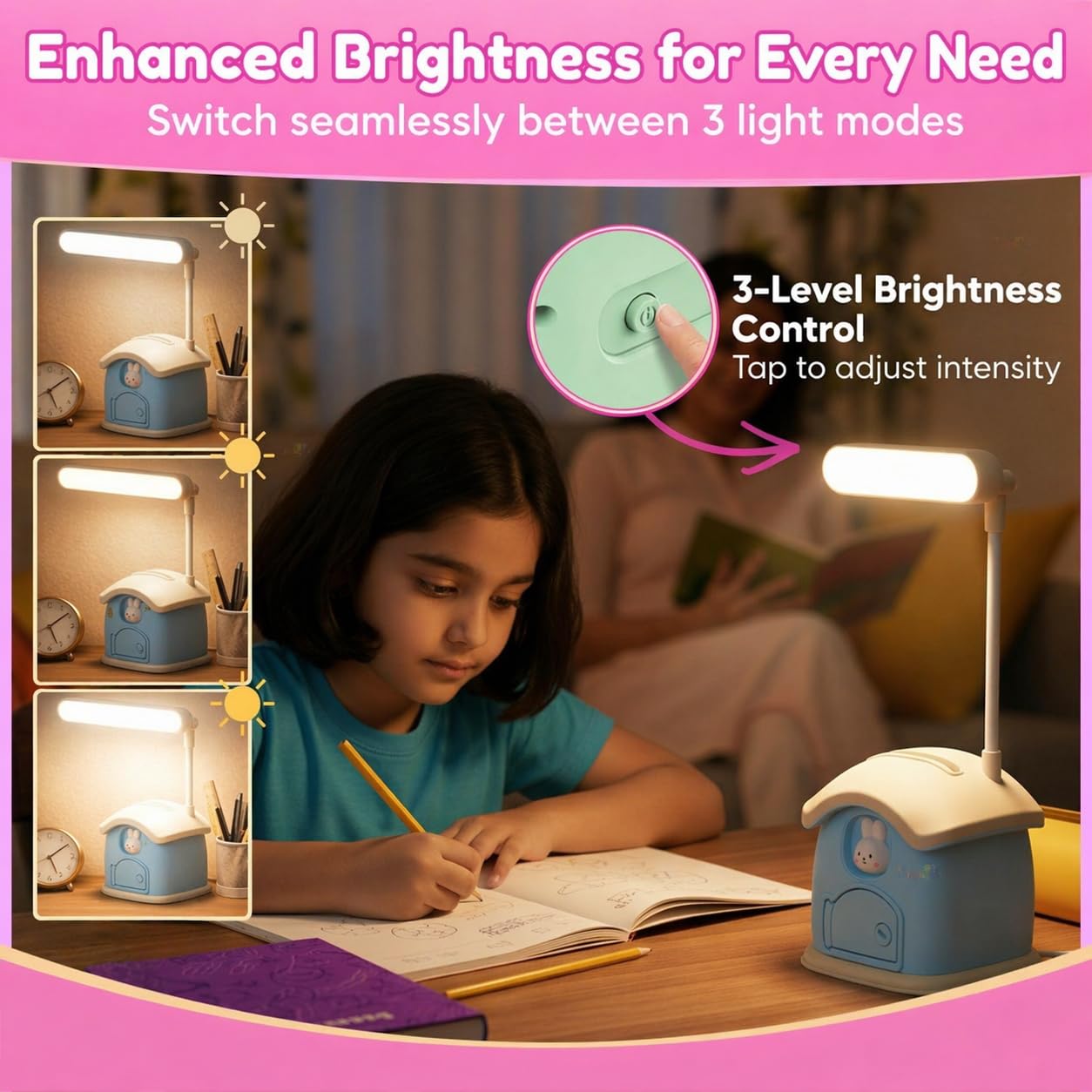 Toy Imagine 3-in-1 Desk Lamp - Piggy Bank & Pen Holder -8 Toy Imagine 3-in-1 Desk Lamp - Piggy Bank & Pen Holder -8