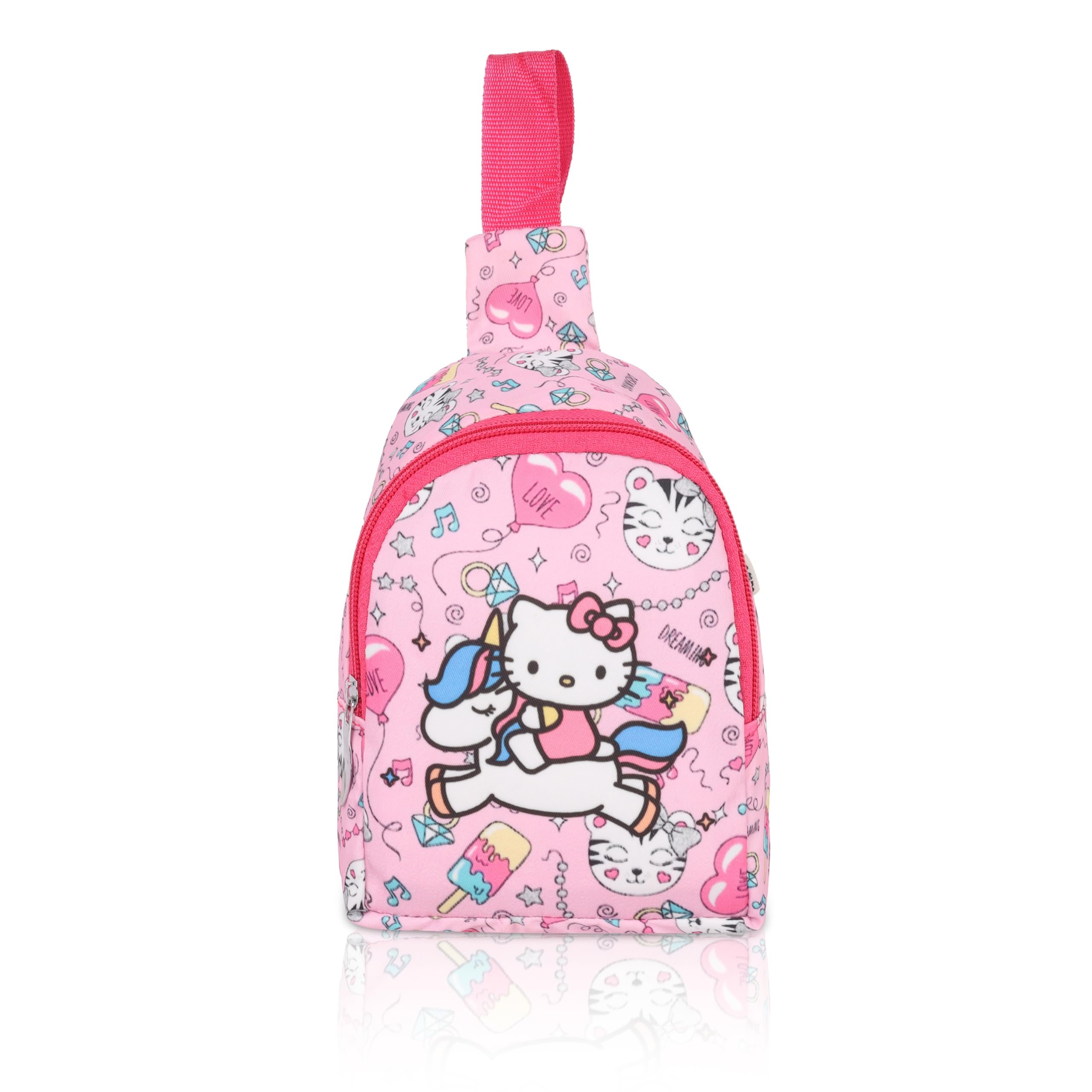 Echo Boomers Small Hello Kitty Theme Crossbody Sling Bag For Children (B0CP8VH6B3) Amazon Price History, Amazon Price Tracker