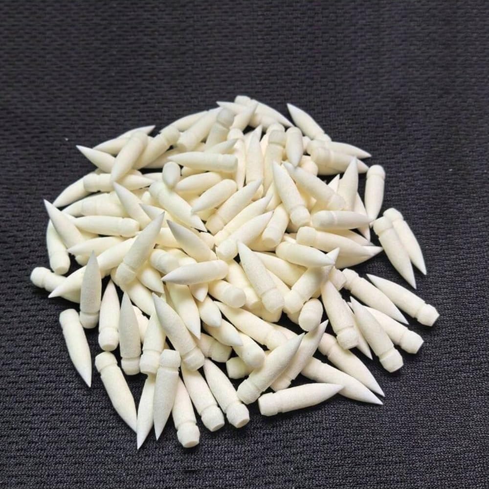 100 Pcs Replacement Nibs for Liquid Acrylic Paint Markers Fit for Guangna and Languo 24 36 48 64 120 168 200 240 Colors Refill Soft Brush Marker Pens Tip