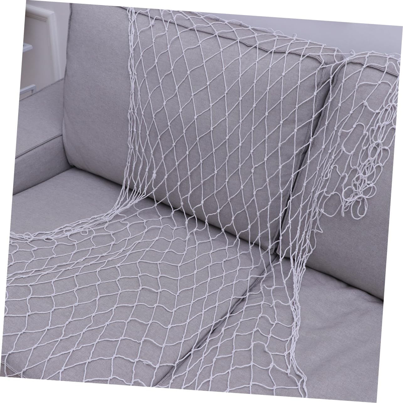 FUNOMOCYA Nautical Themed Fishing Net Wall Hanging Decoration for Parties and Coastal Decor for and Events