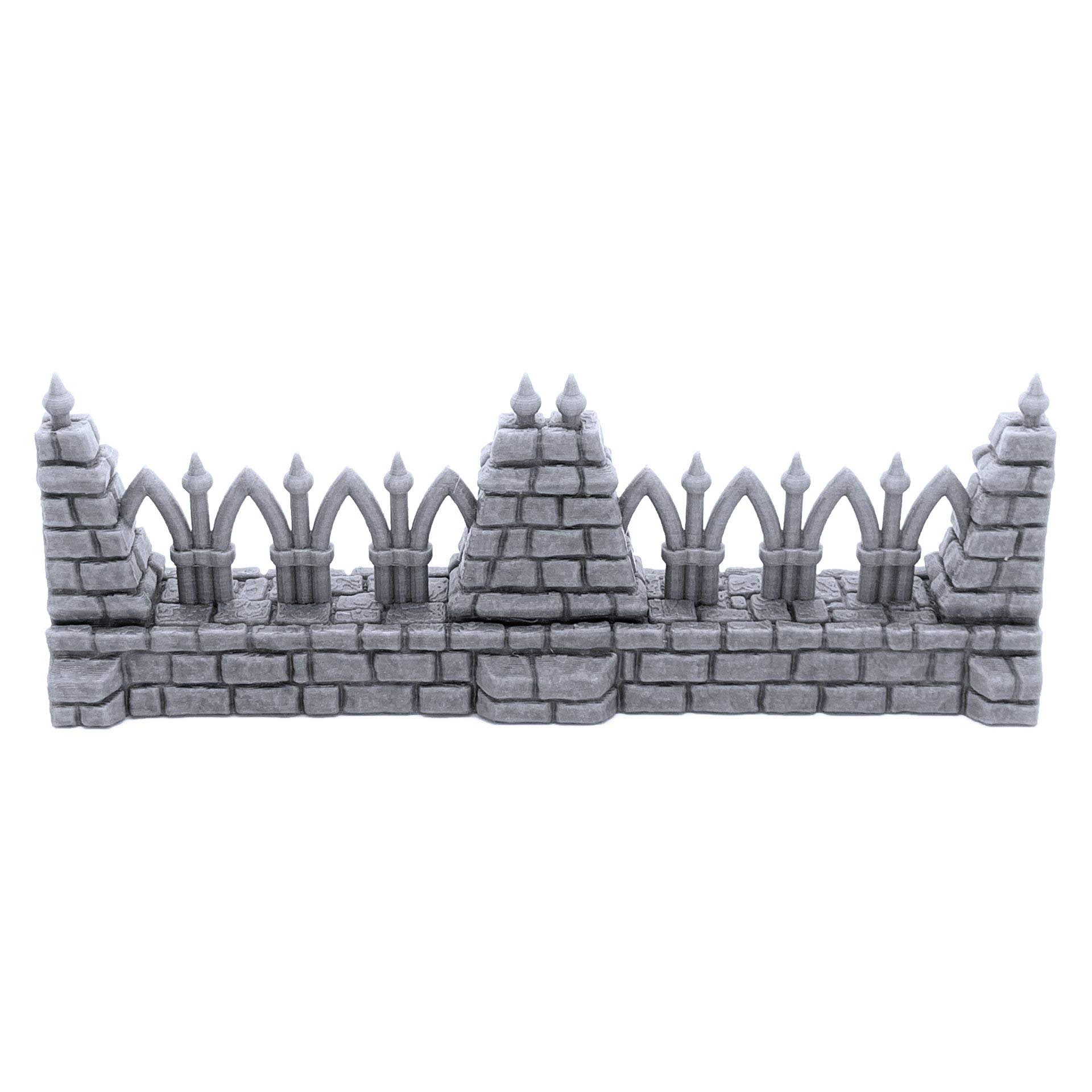 Terrain4Print, pacchetto di Cemetery 3D stampato RPG Scenery e Wargame Terrain per miniature da 28 mm