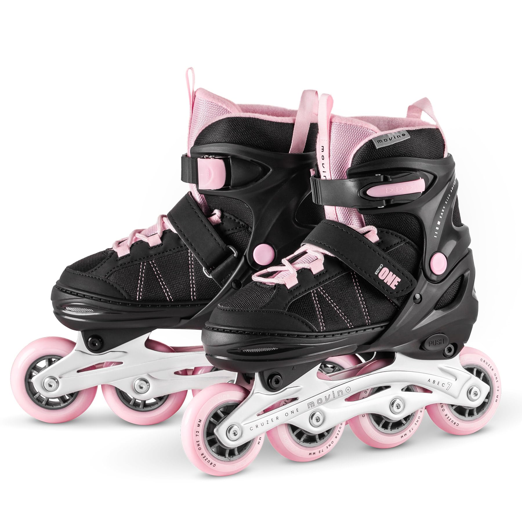 Movino Cruzer One | Rollers en Ligne Réglables | Roller Enfant Fille Garcon | Patin A Roulette