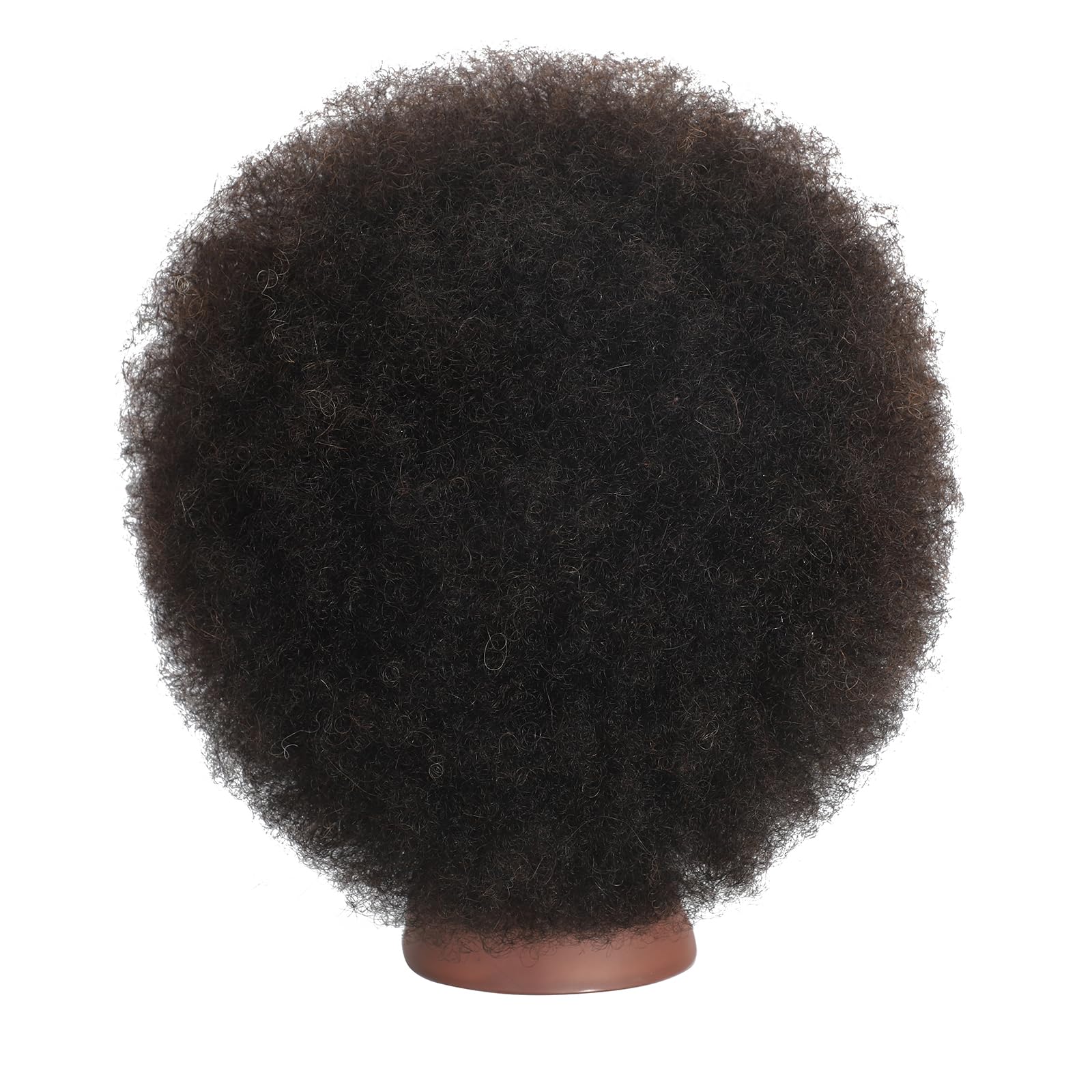 Afro Curly Mannequin Head with 100% Human Hair Curly Hair Friseur Hair