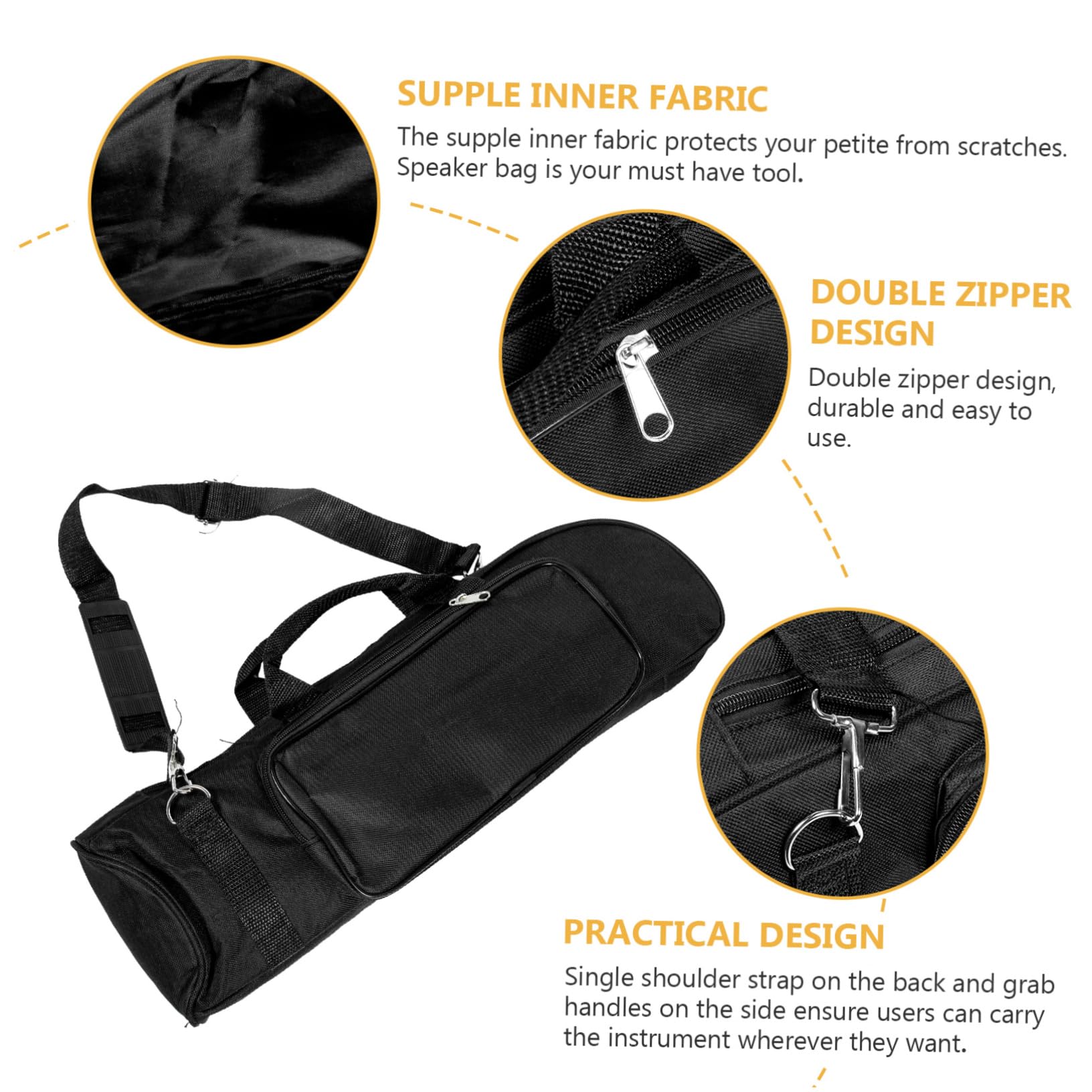 CORHAD Outdoor Trumpet Bag Scratch Proof Instrument Case Id Small Bag for Trumpet Accessories