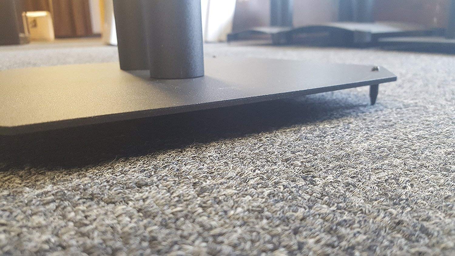 Vega A/V Systems 24” Heavy Duty, Steel Speaker Stands Fillable For