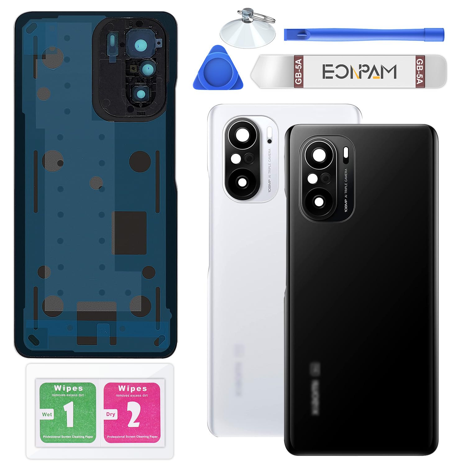 Generico Compatibile Con Xiaomi 11i / Redmi Note 11 Pro 5G Ricambio N.1 Vetro Vetrino Glass Ricambio Per Sostituire Lente Obbiettivo BACK Fotocamera REAR CAMERA