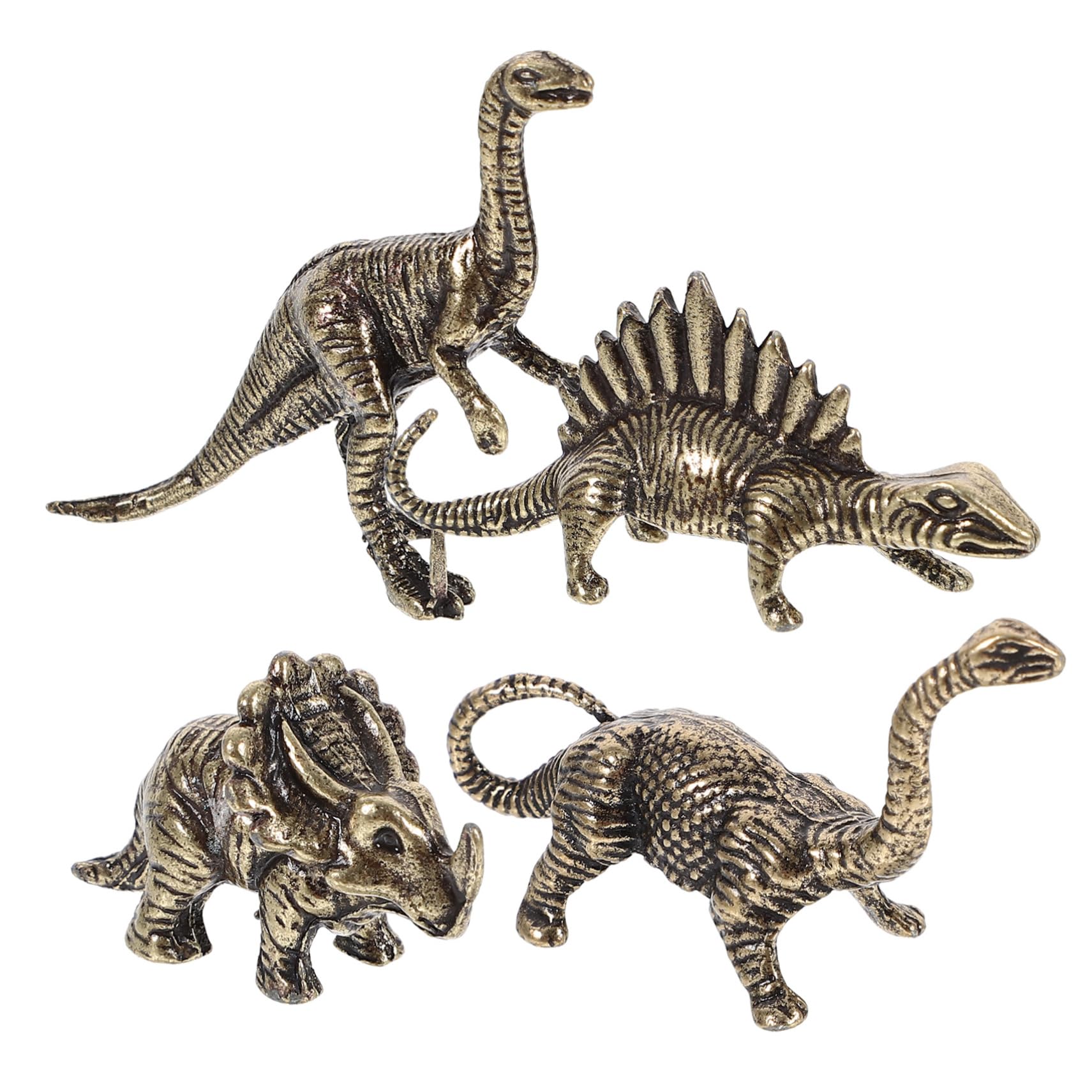 Amazon.co.jp: TOPPERFUN 4個ミニチュア恐竜置物 ヴィンテージ