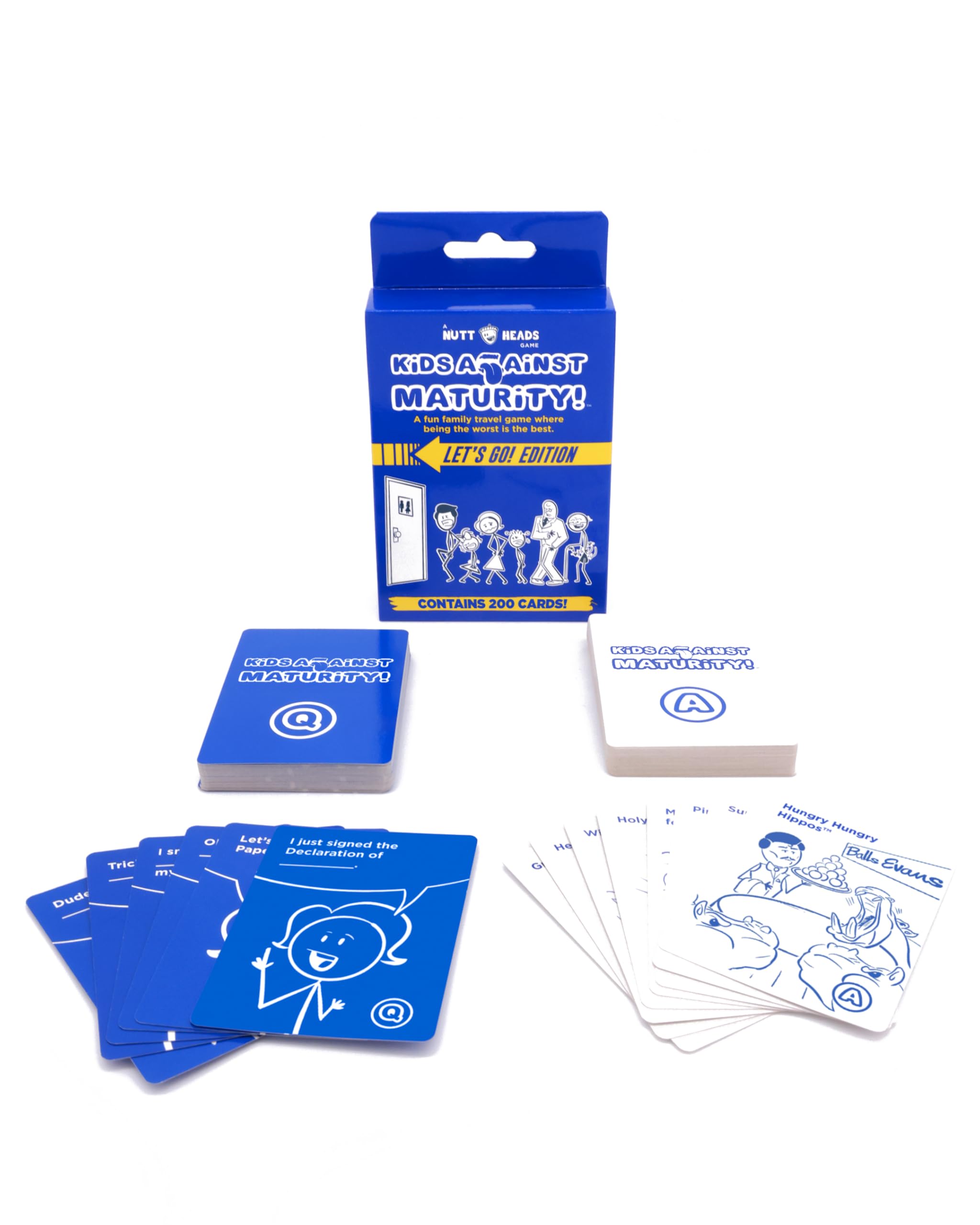 Kids Against Maturity: Card Game for Kids and Families, Super Fun Hilarious for Family Party Game Night, Let's Go Edition
