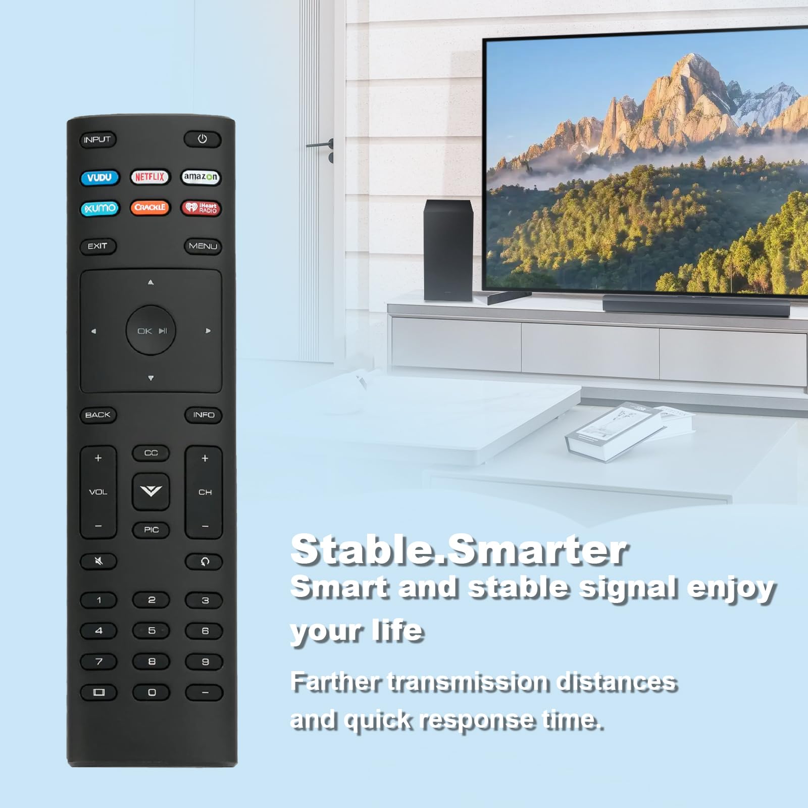 Amazon.com: New XRT136 Remote Control Replacement fit for Vizio