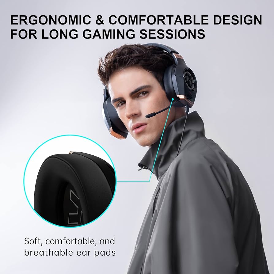 Amazon.com: Edifier Hecate GX Hi-Res Gaming Headset for PS4