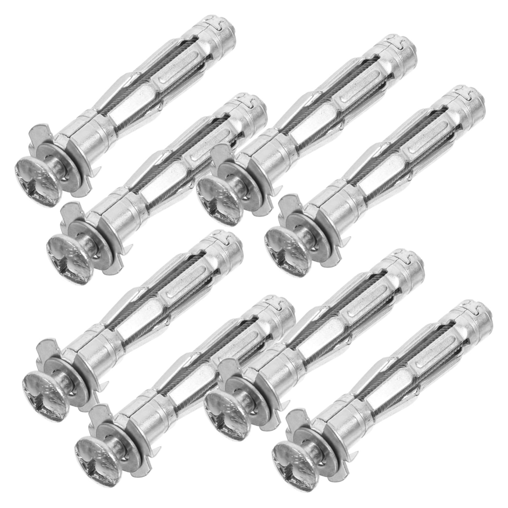 Chevilles à expansion M6 x 52 mm Homoyoyo en métal zingué pour fixation lourde sur plaque de plâtre