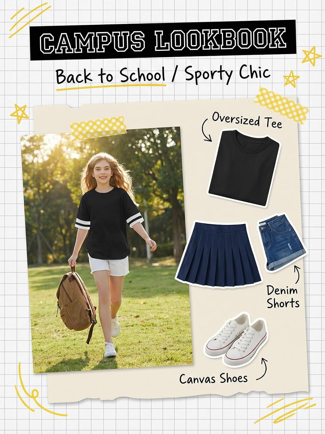 Zdc Girls Striped Short Sleeve Shirts