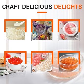 Automatic Popping Boba Machine, Commercial Bursting Pearl Maker, 30-35kg/h High Output Juice Ball Molding Tool for Bubble Tea Shop