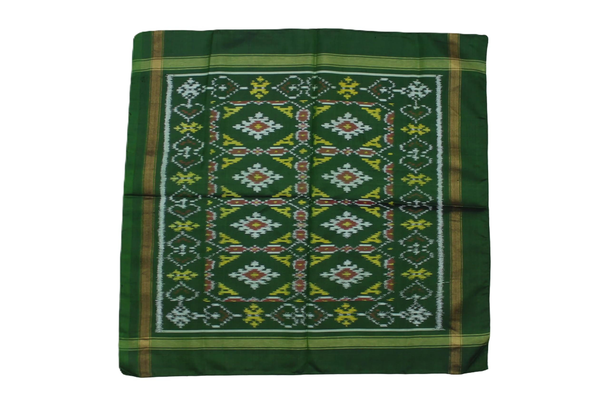 garvi gurjari Handloom Single Ikat Patola Pocket Square | Stylish Pocket Square06-picture-23