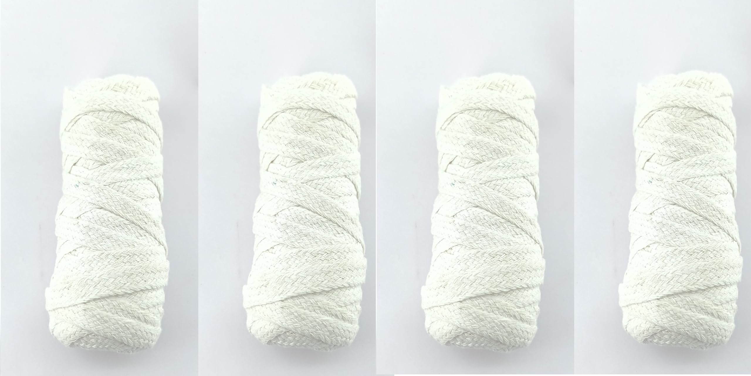 advancedestore (40 Feet) Cotton Nada/Pyjama Dori Strings Round (Pack of 4) Off White -(1cm)-picture-33