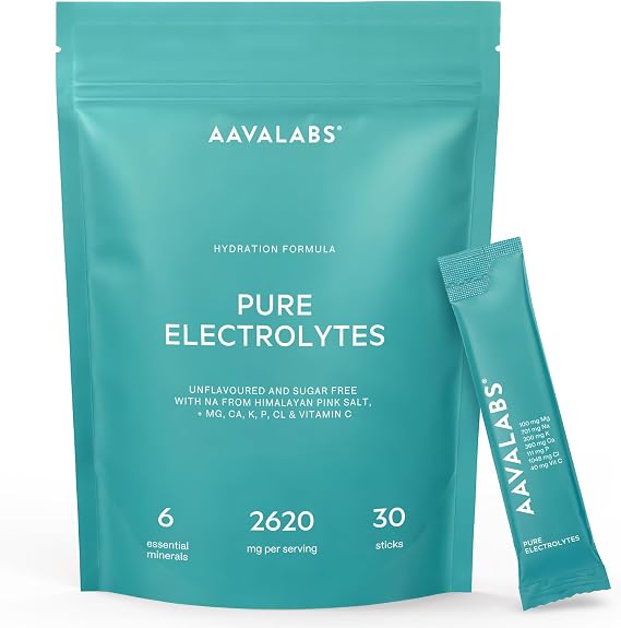 AAVALABS Poudre d'Électrolytes Sans Sucre AAVALABS - Saveur Neutre
