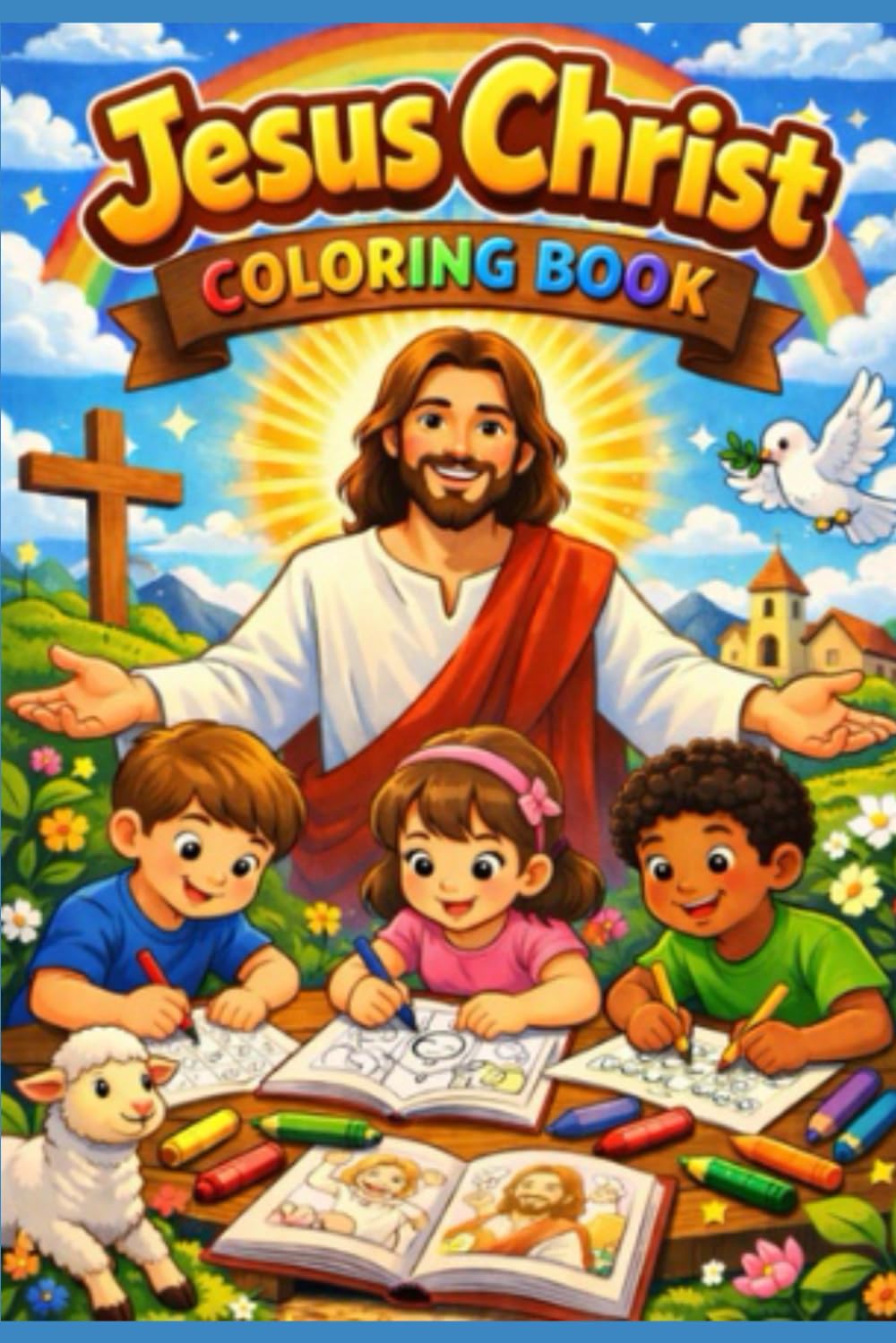 Jesus Christ: Coloring book