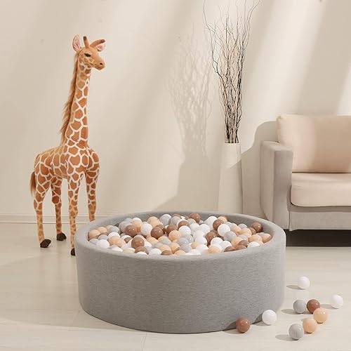 Miniatura 67 de GOGOSO 100 pelotas de juego no tóxicas para niños, suaves, a prueba de aplastamiento y sin BPA en colores divertidos para jugar en interiores