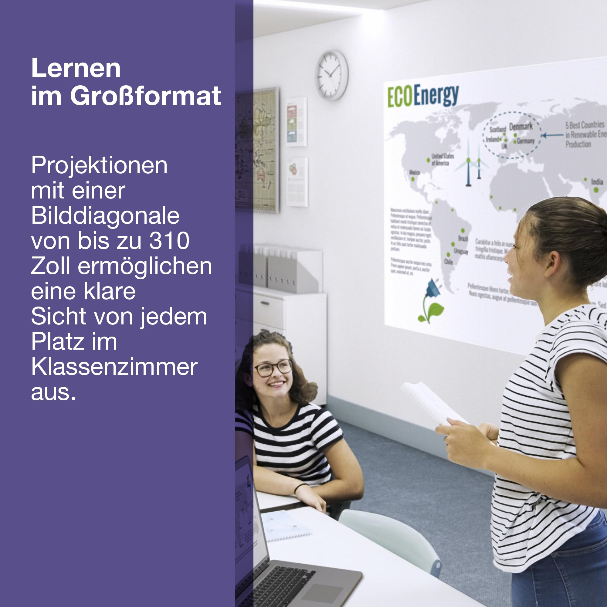 Epson EB-L270F Laserprojektor | Full HD 1080p | Für Business und Bildung