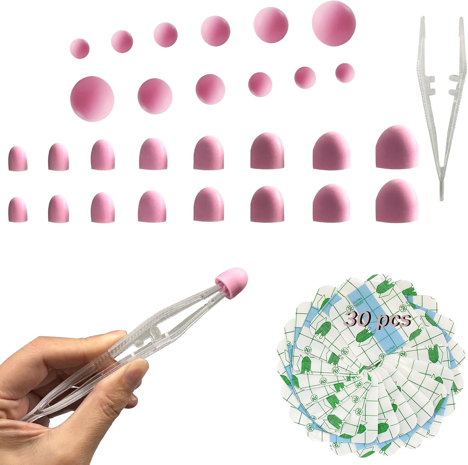 28PCS Belly Button Plug Post Tummy Tuck & Liposuction Recovery Shaper, Soft and Comfortable Belly Button Retainer (Patented)