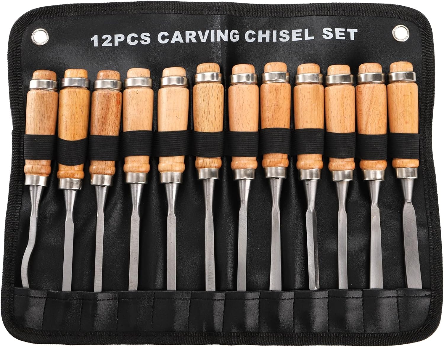 Levin 12 PCS Wood Carving Tools, Gouges Woodworking Chisels, Full Size Wood Carving Knifes for Beginner, Hobbyists, Professionals, Artistic, Gifts for Him, Fathers Day (B0CK2H65WV) Amazon Price History, Amazon Price Tracker
