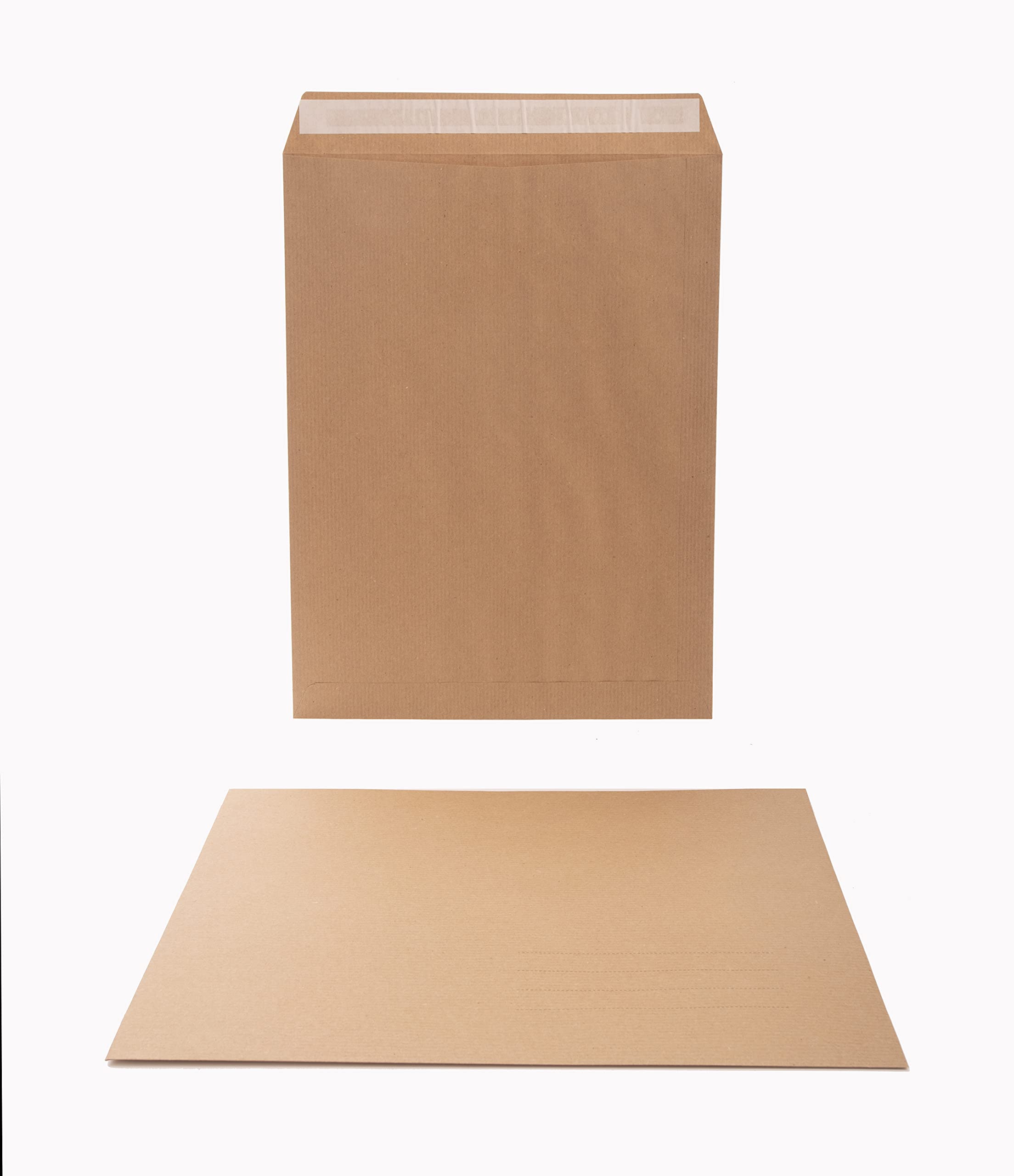 100100022 Enveloppe auto-adhésive 260x330 90Gx10 Kraft blond - Enveloppes commer
