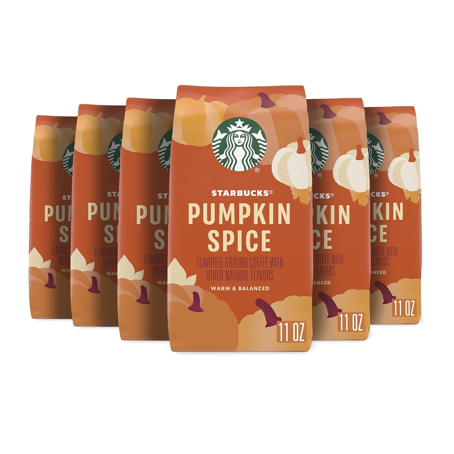 Starbucks Ground Coffee—Pumpkin Spice Flavored Coffee—100