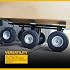 Embrayage 1200-Lb. Capacité 6 roues All-Terrain Dolly