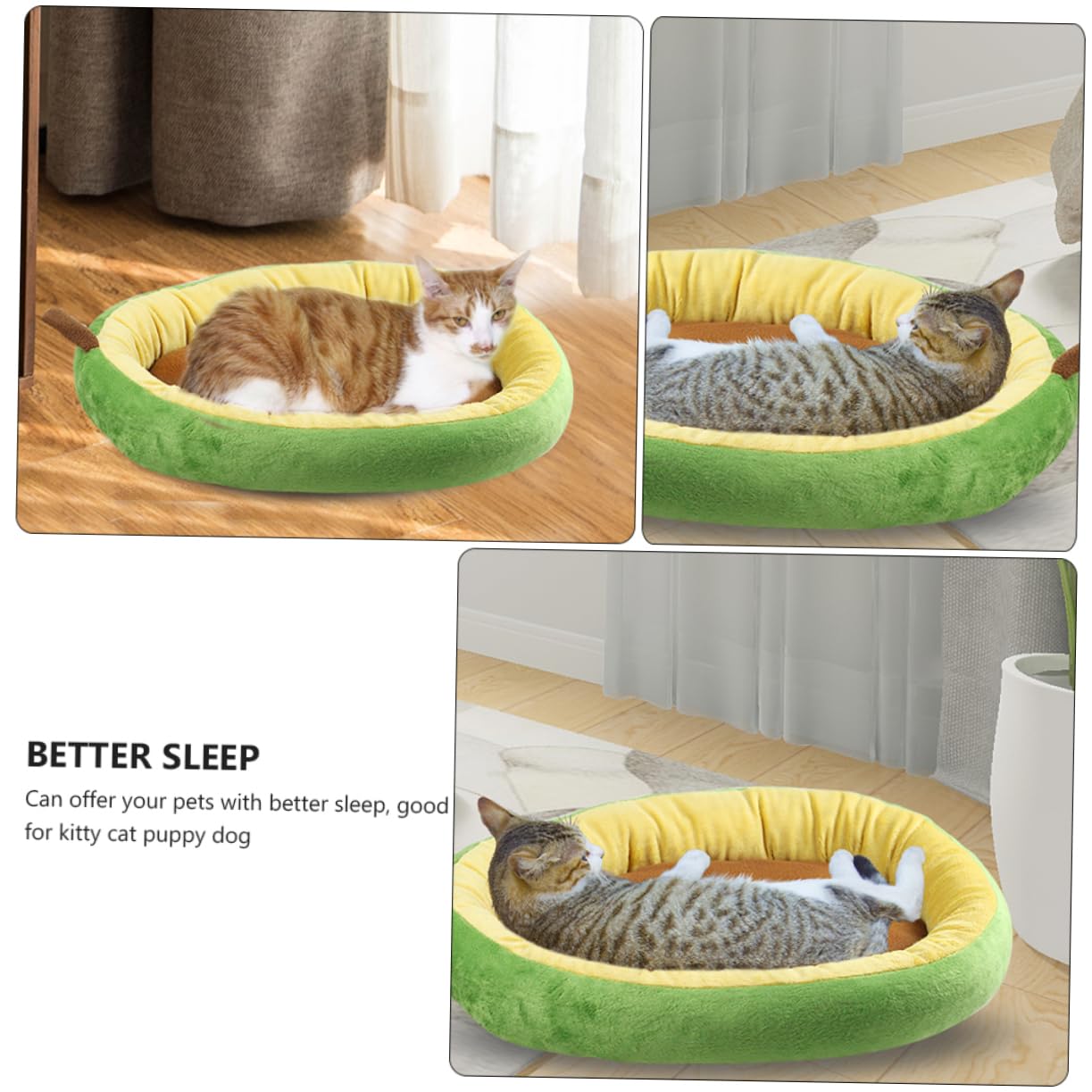 Cojín De De Forma De Cama De Peluche Caliente Invierno Cómodo para Cachorros