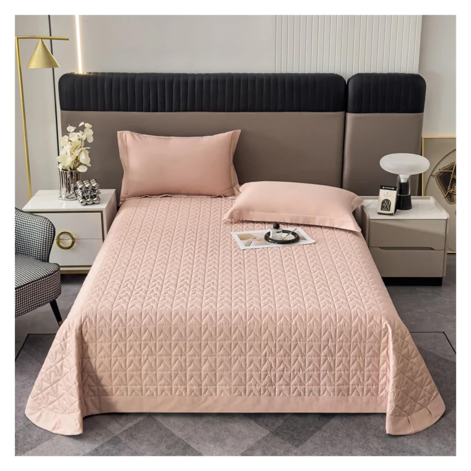 Sbcgfy B Duvet Cover Sets, Luxury Long Staple Cotton Edspread On The Ed Cover Silk & Soybean Fiber Quilt Edspreads For Double Ed Sheets Mattress Topper,-3Pcs 250X270cm