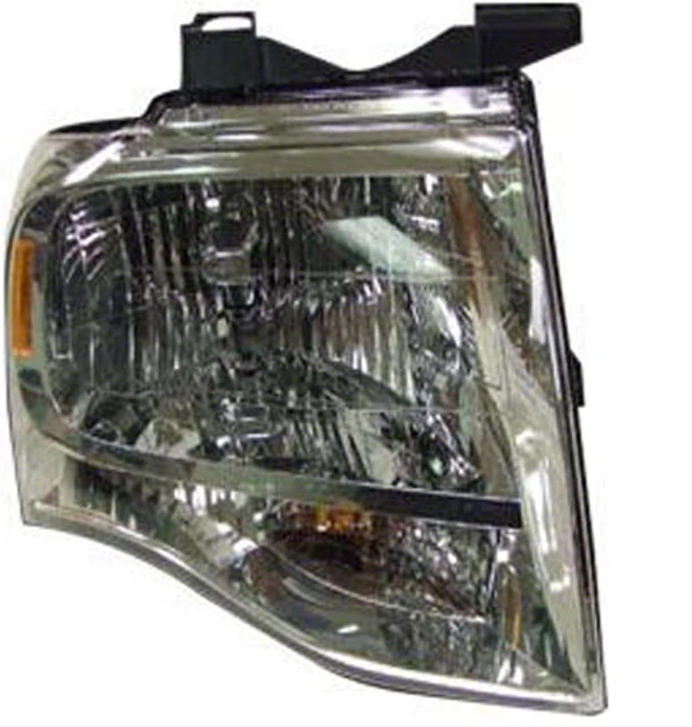 New Passenger Side Right Chrome Housing Head Lamp Assembly 7L1Z13008AB CAPA
