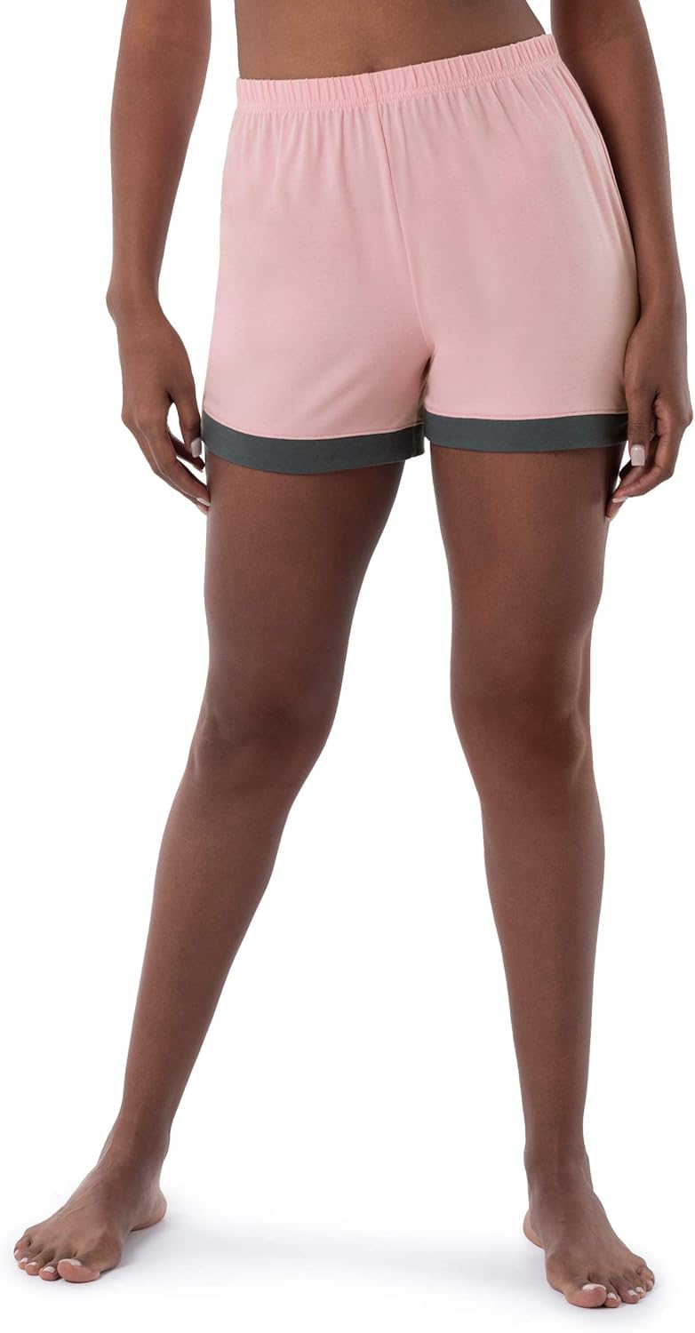 Fruit of the Loom Women's Short Sleeve Tee and Short 2 Piece Sleep Set - Image 8