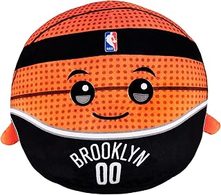 Sleep Squad Brooklyn Nets 12" Basketball Kiri Cloud Plushie - Official NBA Plush