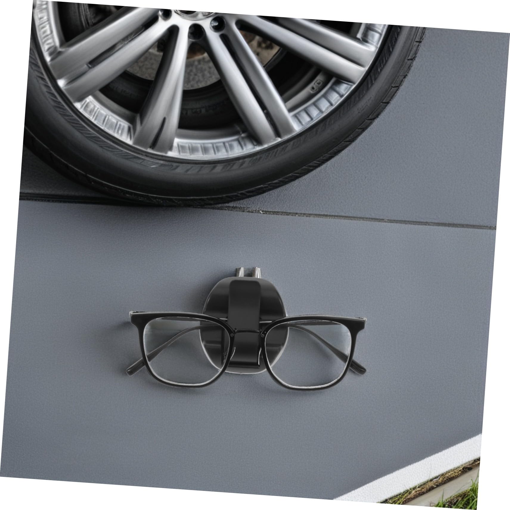 5pezzi Clip per Occhiali da Sole per Auto Custodia per Occhiali da Auto Supporto per Visiera da Sole Visiera per Clip per Supporto per Accessori