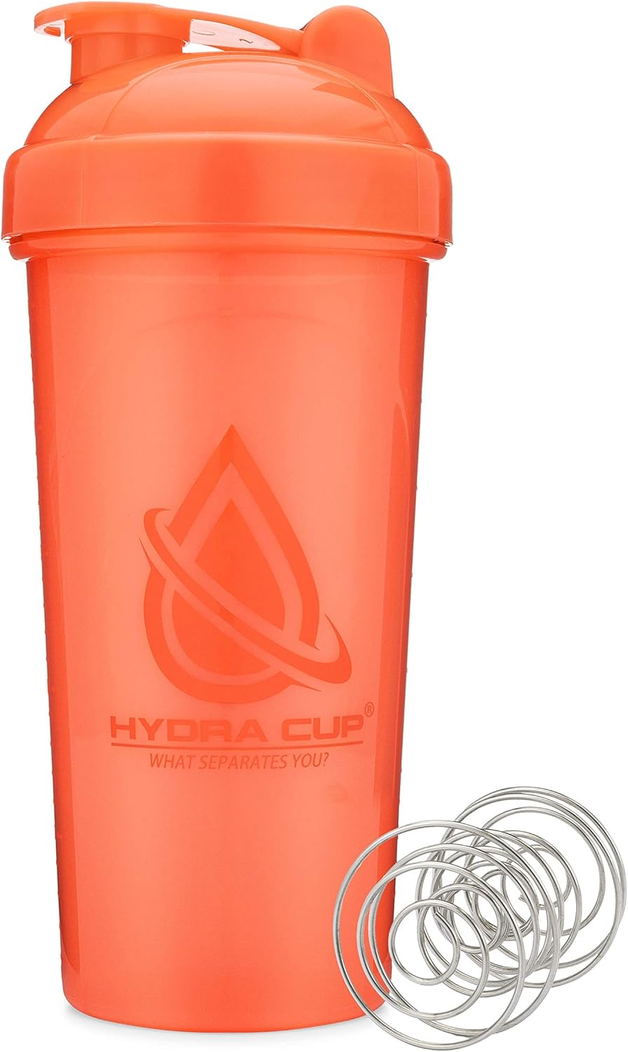 [6 Pack] 28-Ounce OG Shaker Bottles with Wire Whisk Balls, Shaker Cup Blender for Protein Mixes, Six Color Set : Home & Kitchen