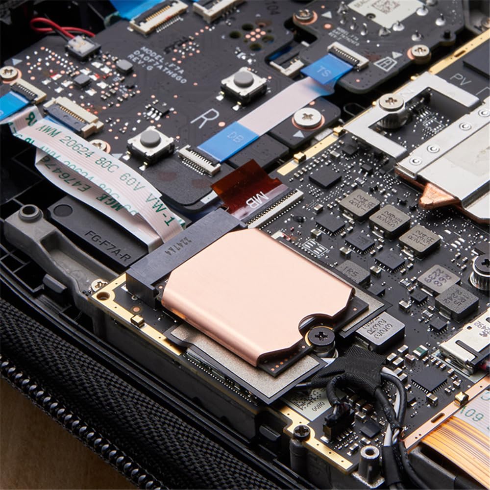 SSD disipador de calor almohadilla térmica para Rog Ally, M.2 2230 NVME SSD disipador térmico de cobre para Steam deck