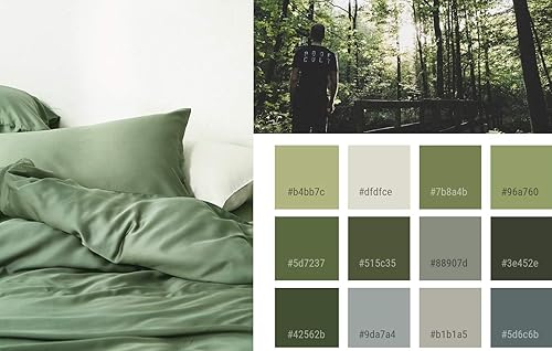 Miniatura 9 de Ropa de cama de lujo, de algodón egipcio, de color liso, de satén de alta densidad de hilos largos, sedoso, suave, transpirable, de primera calidad