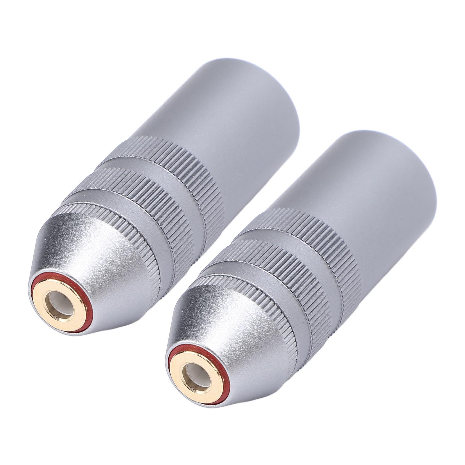 ASHATA Adattatore Ad Alta fedeltà XLR Maschio a 4,4 Mm da Pin per Microfoni Mixer Altoparlanti Attivi, Robusta Struttura in Metallo, 2 Pezzi per Sessioni in Studio