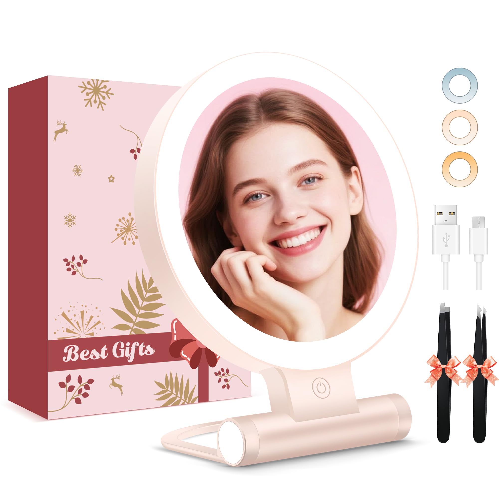 B Beauty Planet Doppelseitige Kompaktspiegel