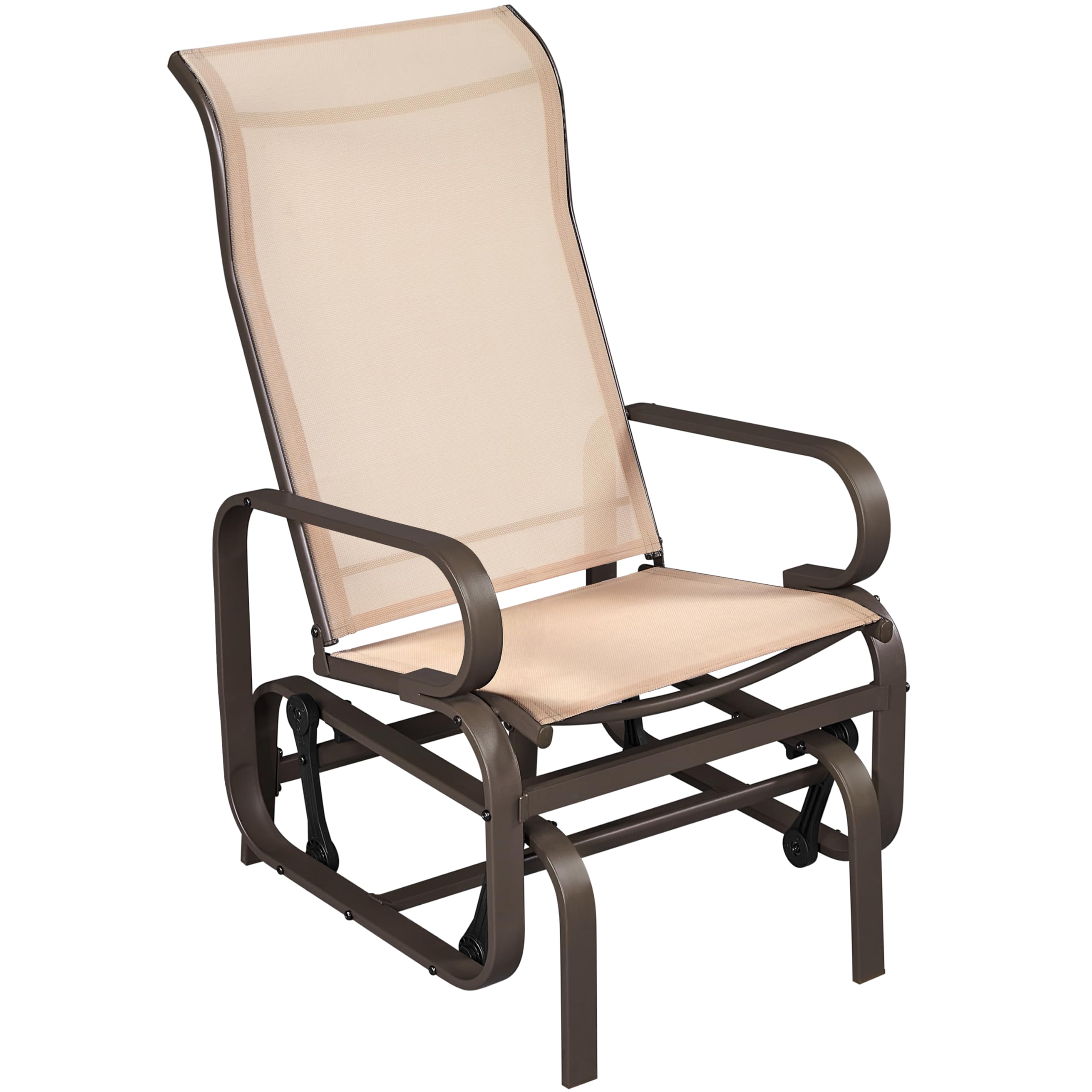 Yaheetech Outdoor Rocking Chair Patio Glider