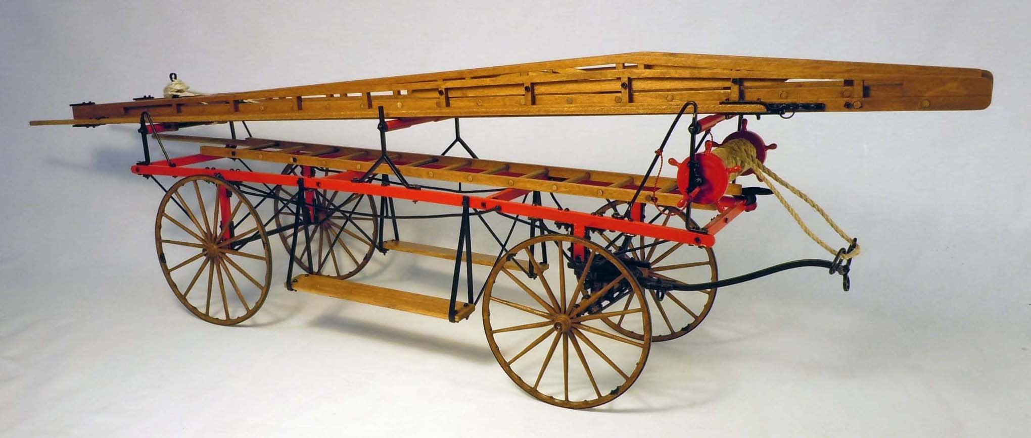 Model Expo MS6007 1/12 Ladder Trolley, Multi-Colour