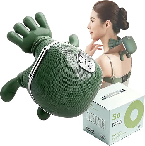 Neck Massager with Heat for Pain Relief deep Tissue,Shoulder &